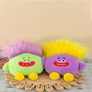 Vente en gros 8 pouces ours en peluche poupée marché de nuit décrochage anneau mariage jeter Machine fonction de soulagement du Stress PP coton remplissage lavé - Product Image 1