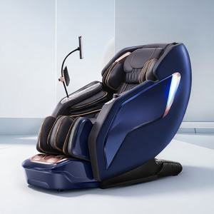 <span class=keywords><strong>Chaise</strong></span> de <span class=keywords><strong>massage</strong></span> 3D RENOVACARE PRMC-F04 de Chine, fonction musicale, gravité zéro, moteur puissant, couverture complète du corps par airbag, pieds - Product Image 1