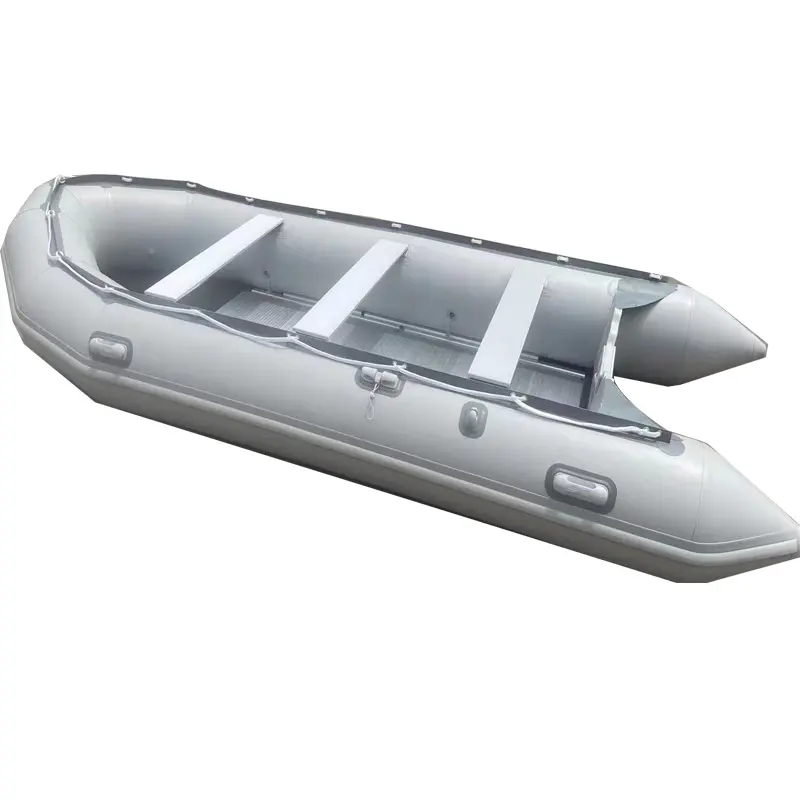 Bote inflable de hipalon de 4,7 m, barco inflable de suelo de aluminio, 15 HP MOTOR YAMAHA, de lujo, en venta