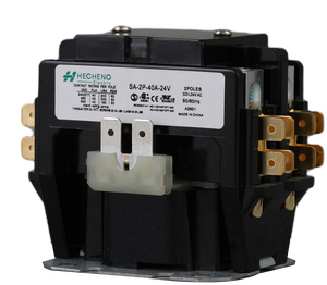 Contactor de propósito definido listado por UL <span class=keywords><strong>SA</strong></span> 2P 40A voltaje de bobina 120V 240V 277V para sistema HVACR - Product Image 2