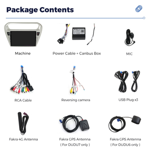 Duduauto Android 13 xe Stereo đài phát thanh cho Peugeot 301 2013-2016 xe-chơi đa phương tiện Máy nghe nhạc Wifi Navigation GPS <span class=keywords><strong>DSP</strong></span> - Product Image 2