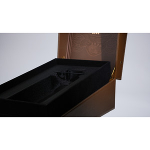 Luxury Brown Leather Flip Top Gift <strong>Box</strong> Customized Wood <strong>Box</strong> with <strong>Offset</strong> <strong>Printing</strong> and Bronzing Featuring Recycled Materials - Product Image 5