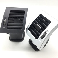Ensemble de sortie d'air du climatiseur d'origine pour tableau de bord, compatible avec BYD S6 2011-2015, grille de ventilation AC noir mat