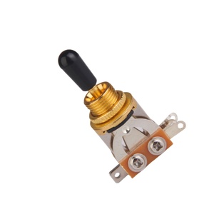 3-<span class=keywords><strong>Way</strong></span> Guitar chuyển đổi chuyển đổi với tip cap để sử dụng trong New Electric Guitar nhạc cụ Pickup <span class=keywords><strong>Selector</strong></span> Guitar bộ phận - Product Image 1