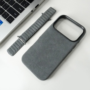 Alcantara เคสโทรศัพท์ดูดซับแรงกระแทกระบบแม่เหล็กสำหรับ Phone17 Pro Max สำหรับ iPhone 17 Pro B-2095 - Product Image 6