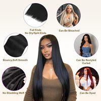 Prix de gros – Lots de cheveux humains bruts vietnamiens lisses, non traités, double épaisseur, fournisseurs réputés