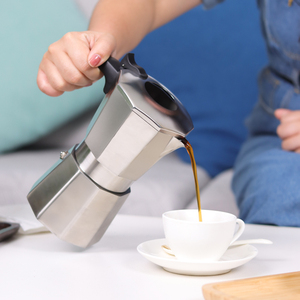 Emode espresso <span class=keywords><strong>maker</strong></span> 4 cup ý Espresso cà phê <span class=keywords><strong>Maker</strong></span> Espresso nhôm Geyser cà phê <span class=keywords><strong>Maker</strong></span> - Product Image 5