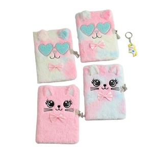 A5 gato de dibujos animados con Cuaderno de bloqueo lindo bordado lentejuelas cuaderno para estudiantes - Product Image 1