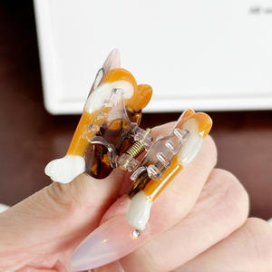 Épingle à cheveux hibou de dessin animé mignon Mini petite pince à cheveux polyvalente acide acétique frange latérale <span class=keywords><strong>cassée</strong></span> Hairgrip femmes fille fantaisie accessoires de cheveux - Product Image 4