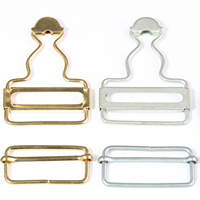 DSFL – Fournisseur direct d'usine – Boucle de sangle en métal de 3,2 cm en forme de gourde, en laiton plaqué, réglable pour vêtements – Modèle Boucle Gourde