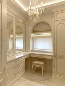 Armario de aluminio de madera contemporáneo 2025, conjunto de muebles de dormitorio de madera, armario personalizado, armario para caminar, guardarropa - Product Image 2