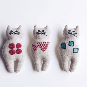 Chắc chắn giá trị dễ thương hoàn hảo đấm kim tấm thảm tuyệt vời handmade chần tường treo cho trang trí phòng - Product Image 3