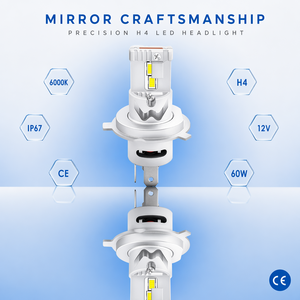 Bombilla Halógena para Faros Delanteros Kaidengzhe H4 12V 60W P43t Ultra Blanca 6000K, Homologada ECE <span class=keywords><strong>R37</strong></span> para Automóviles Europeos, Larga Duración - Product Image 1