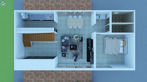 Villa Less Is More <span class=keywords><strong>de</strong></span> 125 m², maison moderne à deux étages, 4 chambres, maison minimaliste en noir et blanc en <span class=keywords><strong>France</strong></span> - Product Image 5