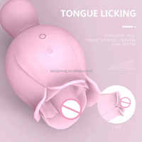 MS Klitoris-Stimulator Rosen-Sexspielzeug Vibrator für Frauen Klitoraler Stimulator Nippelsauger Saugender Rosen-Vibrator