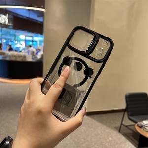 เคสโทรศัพท์แบบแม่เหล็กพร้อมตัวป้องกันเลนส์สำหรับ iPhone 17 16 15 14 13 Plus และ iPhone 17 Pro Max สีส้ม - Product Image 4