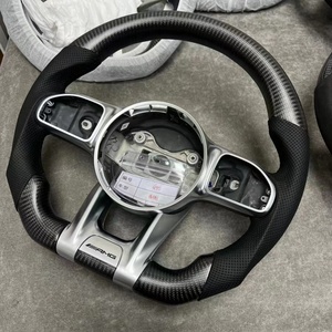 Volant en fibre de carbone véritable pour Mercedes W221 S65 Amg Cl550 Cl63 S63 pour Mercedes benz g 63 Amg - Product Image 4
