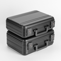 Caja de Aluminio Personalizada para Equipaje de Mano, Estuche de Exhibición para Relojes, Caja de Seguridad con Cerradura, Caja a Prueba de Golpes para Documentos