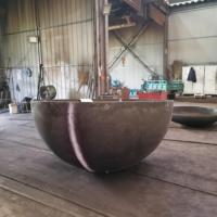 ASME Stainless Steel 1000mm Hemispherical Head Tank End, Dished End Cap for Boiler Pressure Vessel Bottom