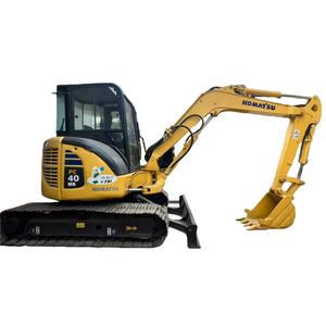 Excavatrice sur chenilles Komatsu PC40 d'occasion du Japon, 4 tonnes, matériel de construction d'occasion, excavatrice sur chenilles Komatsu PC4mini - Product Image 1