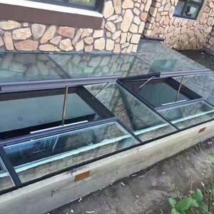 현대 슬라이딩 채광창 두꺼운 알루미늄 합금 경 사진 지붕 방 sunroom 다락방 지하실 지붕 창 조명 - Product Image 5