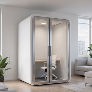 Panneaux acoustiques en mousse haute densité pour la maison, le bureau, l'hôpital, l'école - Compartiment insonorisé de bureau au design moderne en promotion par Expert - Product Image 2