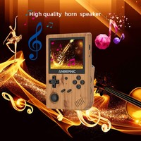 Consola de Juegos Retro RG351V de 128 GB, RK3326 de Código Abierto, Pantalla de 3.5 Pulgadas 640x480, Emulador de Juegos Portátil, N64, PS1, Regalo para Niños