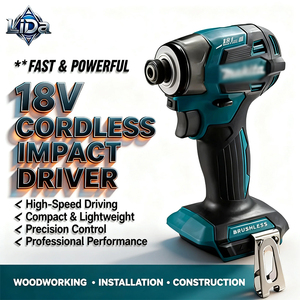 Atornillador de <span class=keywords><strong>Impacto</strong></span> Inalámbrico <span class=keywords><strong>Makita</strong></span> DTD173 de <span class=keywords><strong>18V</strong></span>, 180Nm de Torque Máximo, 3 Velocidades, Luz LED de Anillo, para Trabajos de Bricolaje, Carpintería y Perforación Doméstica - Product Image 1