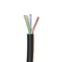 Câble multiconducteur aérien robuste H07RN-F 12 fils en cuivre toronné 0,75 mm 1,5 mm avec gaine en caoutchouc pour alimentation industrielle et chauffage automobile