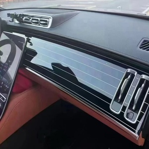 For Mercedes-Benz 2021 - 2023 Model S (W223) <b>Car</b> Accessories Piano Brushed Panel - Product Image 4