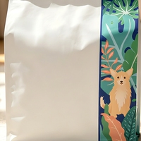 Sachet Doypack Personnalisable Anti-humidité Qualité Alimentaire avec Valve et Fermeture Éclair pour Emballage Supermarché, Épicerie, Vente au Détail et Aliments pour Animaux