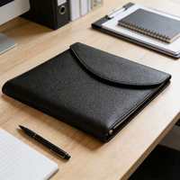Carnet de voyage élégant en cuir PU effet crocodile, format A5, avec classeur à 6 anneaux dorés, organiseur de documents