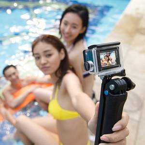 Boîtier étanche de haute qualité pour <span class=keywords><strong>GoPro</strong></span> <span class=keywords><strong>Hero</strong></span> <span class=keywords><strong>4</strong></span>/3 + 40m de profondeur, charge pendant l'enregistrement - Product Image 6