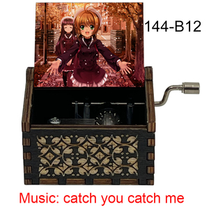 Cardcaptor Sakura Anime Cacth <span class=keywords><strong>You</strong></span> Catch <span class=keywords><strong>Me</strong></span> carillon a manovella <span class=keywords><strong>in</strong></span> legno fan bella decorazione regalo - Product Image 5