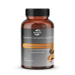 Suplemento Herbal de Cúrcuma y Curcumina para Adultos, No Apto para Adolescentes ni Mujeres Embarazadas - Product Image 1