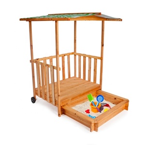 Jardin extérieur Aire De Jeux Jouets Enfants Auvent Cèdre <span class=keywords><strong>Bac</strong></span> À <span class=keywords><strong>Sable</strong></span> <span class=keywords><strong>Bac</strong></span> À <span class=keywords><strong>Sable</strong></span> En <span class=keywords><strong>Bois</strong></span> avec Couvercle - Product Image 4