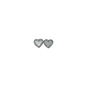 <b>Heart</b> Shape Stud Earrings 316L Stainless Steel PVD Gold Plating Fashion Jewelry - Product Image 2