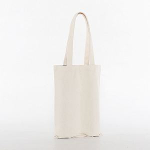 Suppler <b>Big</b> Waxed Canvas Wine <b>Bag</b> Design Fashion Canvas Large Tall Custom Recycled Organic Cotton Tote <b>Bag</b> for Red Wine Bottle - Product Image 6