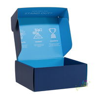Fabricant OEM Boîte postale en carton de couleur imprimée sur mesure Emballage en papier Boîte d'expédition ondulée pour vêtement