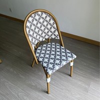 Chaise en rotin de jardin moderne, design tendance, pour l'extérieur, vente chaude