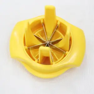 Kitchen Tools Stainless Steel Cutting Blades Manual Food Chopper Lemon & Lime Wedge Slicer Cutter
