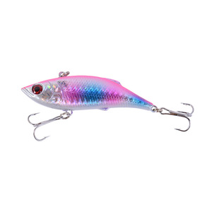 Esca <span class=keywords><strong>Artificiale</strong></span> Affondante VIB in Plastica Dura, Realistica, 7cm/10g, per <span class=keywords><strong>Pesca</strong></span> in Mare e Acqua Dolce, <span class=keywords><strong>con</strong></span> Ami - Product Image 6