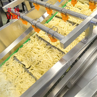 Aardappelen Verwerking Automatische Reiniging Frituren Invriezen Snijmachine In China Zhucheng