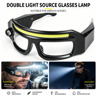 Gafas de Trabajo Recargables de Alto Rendimiento, Multifuncionales, con Luz LED IPX4 y Función de Sensor, para Hombres y Mujeres