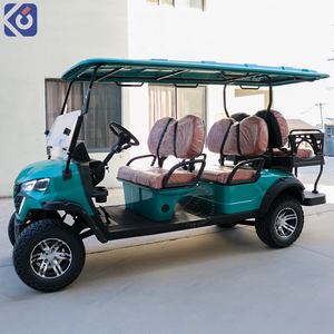 शिविर अनुकूलित 72 वोल्ट 6 सीट सड़क कानूनी गोल्फ कार्ट इलेक्ट्रिक ऑफ-रोड क्लब कार गोल्फ कार्ट - Product Image 4