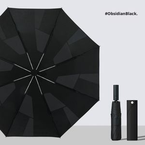 Paraguas Plegable de Tres Secciones, Fácil de Plegar, Casual y de Negocios, con Protección UV para Hombre, Regalo Publicitario, Apertura Automática, Tela Resistente - Product Image 1