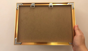 Heavy-Duty Titan Matte Gia Cố Góc Khung nhà máy bán buôn A4 A1 nhôm khung hình 60x80 50x70 - Product Image 4