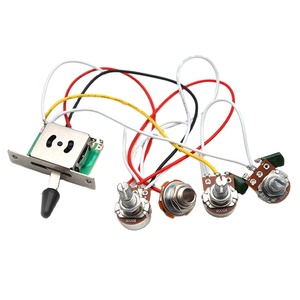 St SQ đơn & mạch kép guitar điện lắp ráp 1 khối lượng 2 mức âm thanh với năm chuyển đổi linh kiện điện tử - Product Image 1