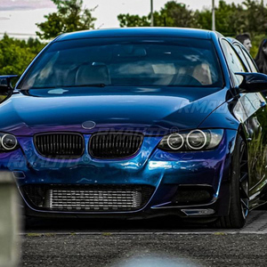 ลิ้นกันชนหน้าสีดำเงา สปอยเลอร์ ดิฟฟิวเซอร์ ชุดแต่งสำหรับ BMW ซีรีส์ 3 คูเป้ E92 E93 M-Tech ปี 2010-2013 - Product Image 5