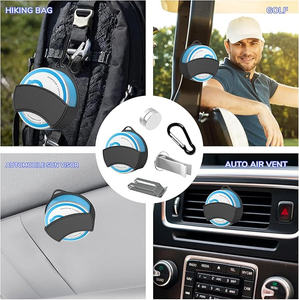 Pochette de <span class=keywords><strong>voiture</strong></span> en silicone pour canettes et cigarettes, compatible Z Yn Standard Can, boîte de rangement à suspendre sur pare-soleil de <span class=keywords><strong>voiture</strong></span> avec clip, cadeau pour <span class=keywords><strong>homme</strong></span> - Product Image 4